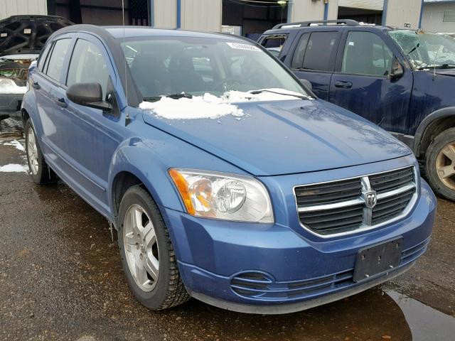 1B3HB48B67D300219 - 2007 DODGE CALIBER SX BLUE photo 1