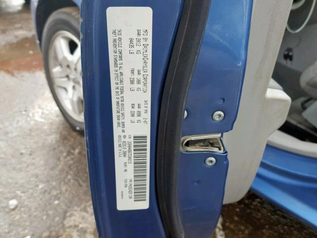 1B3HB48B67D300219 - 2007 DODGE CALIBER SX BLUE photo 10