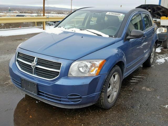 1B3HB48B67D300219 - 2007 DODGE CALIBER SX BLUE photo 2