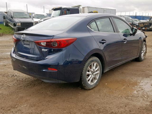 3MZBM1V72EM110378 - 2014 MAZDA 3 TOURING BLUE photo 4