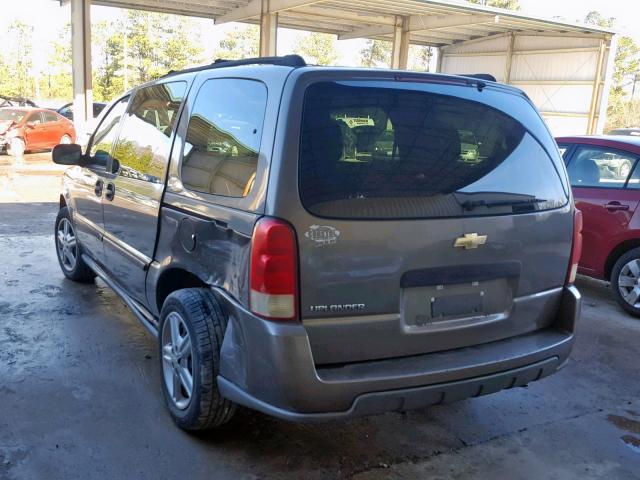 1GNDV03L25D167850 - 2005 CHEVROLET UPLANDER BROWN photo 3