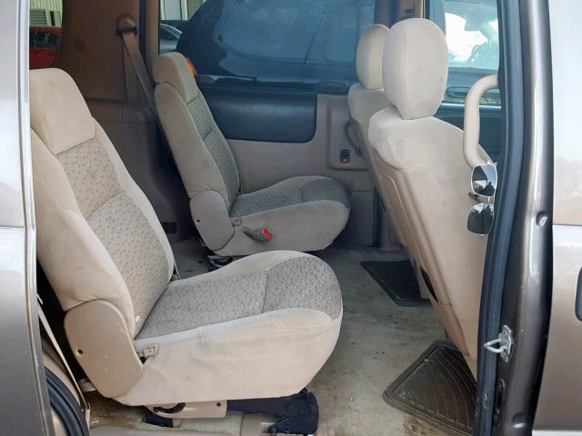 1GNDV03L25D167850 - 2005 CHEVROLET UPLANDER BROWN photo 6