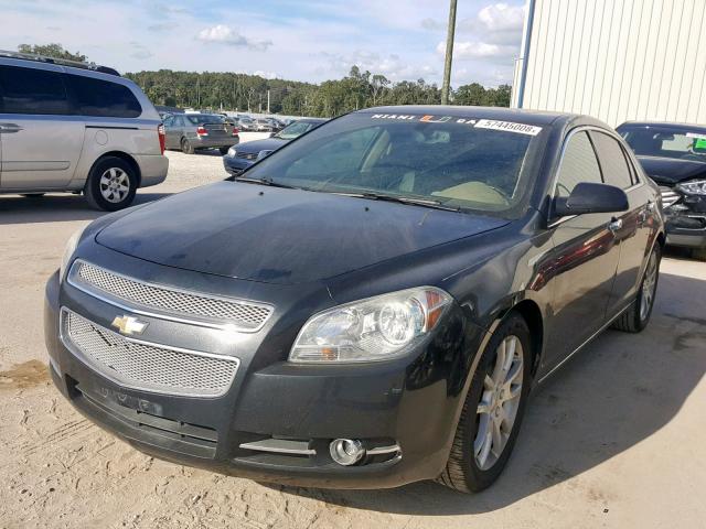 1G1ZE5E02AF143943 - 2010 CHEVROLET MALIBU LTZ 灰色 照片 2
