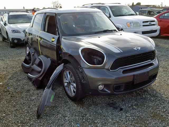 WMWZC3C51DWP23461 - 2013 MINI COOPER S C GRAY photo 1