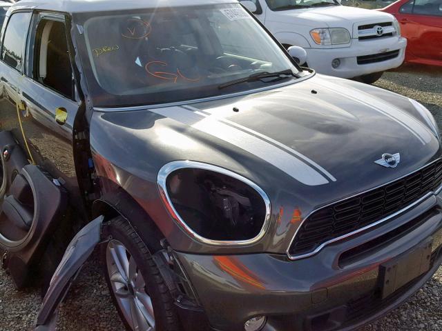 WMWZC3C51DWP23461 - 2013 MINI COOPER S C GRAY photo 9