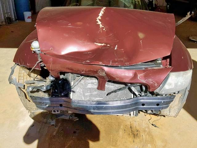 4USBT53535LU11199 - 2005 BMW Z4 3.0 MAROON photo 7