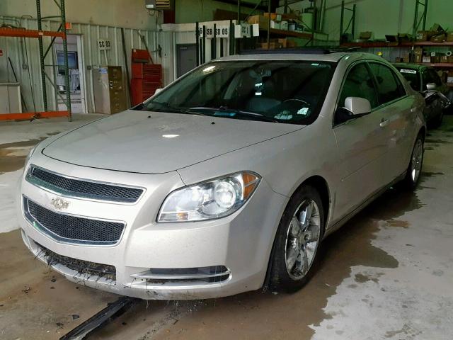 1G1ZD5EU6BF366039 - 2011 CHEVROLET MALIBU 2LT GOLD photo 2