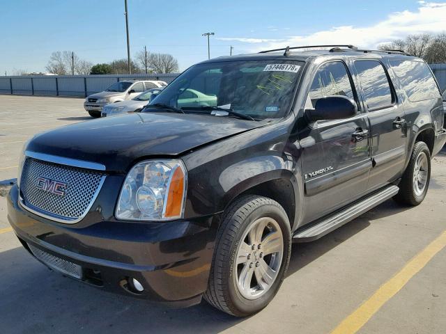 1GKFC160X7R214986 - 2007 GMC YUKON XL C BLACK photo 2