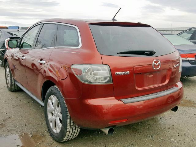 JM3ER29LX70100869 - 2007 MAZDA CX-7 BURGUNDY photo 3