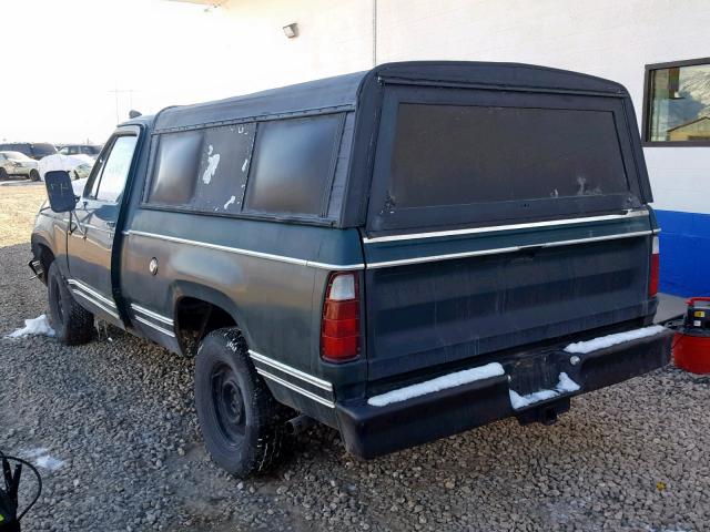 D14BE7S036573 - 1977 DODGE D-10 GREEN photo 3