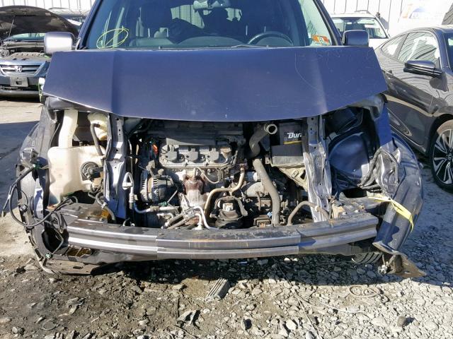 5FNYF4H73EB003655 - 2014 HONDA PILOT EXLN GRAY photo 9