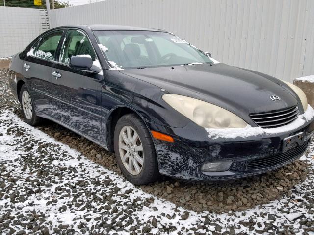 JTHBF30G236006002 - 2003 LEXUS ES 300 BLACK photo 1