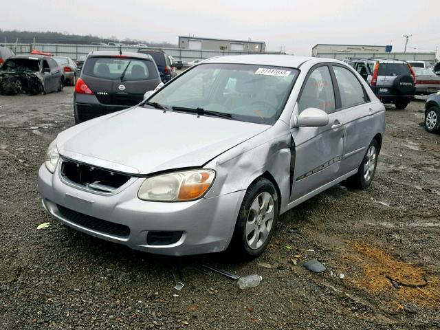 KNAFE121175380922 - 2007 KIA SPECTRA EX SILVER photo 2