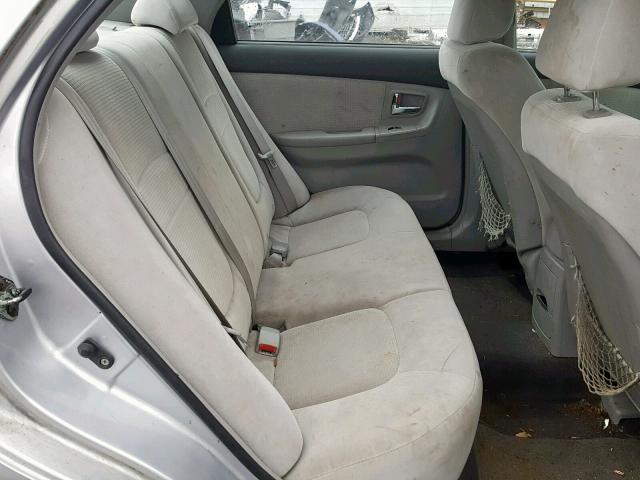 KNAFE121175380922 - 2007 KIA SPECTRA EX SILVER photo 6