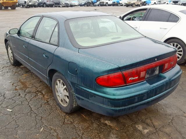 2G4WB52K6W1567077 - 1998 BUICK REGAL LS GREEN photo 3