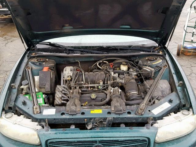 2G4WB52K6W1567077 - 1998 BUICK REGAL LS GREEN photo 7