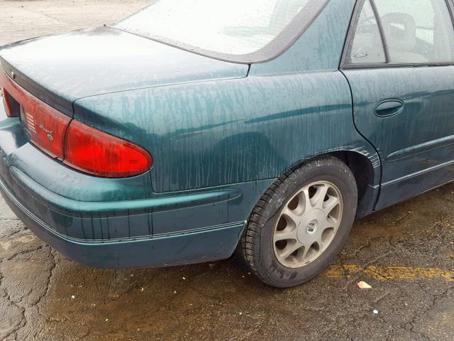 2G4WB52K6W1567077 - 1998 BUICK REGAL LS GREEN photo 9