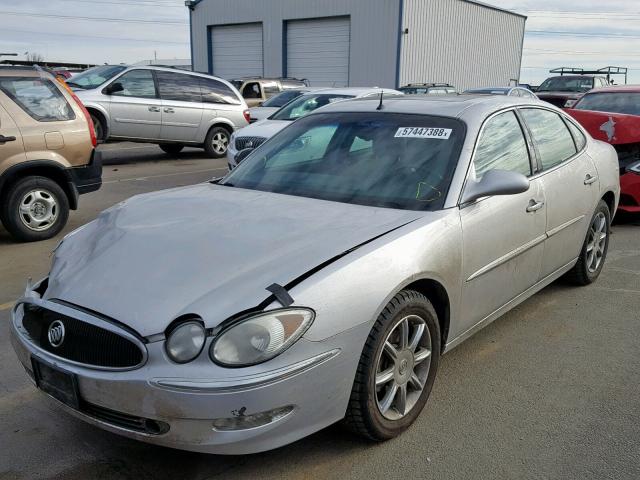 2G4WE567351212797 - 2005 BUICK LACROSSE C SILVER photo 2