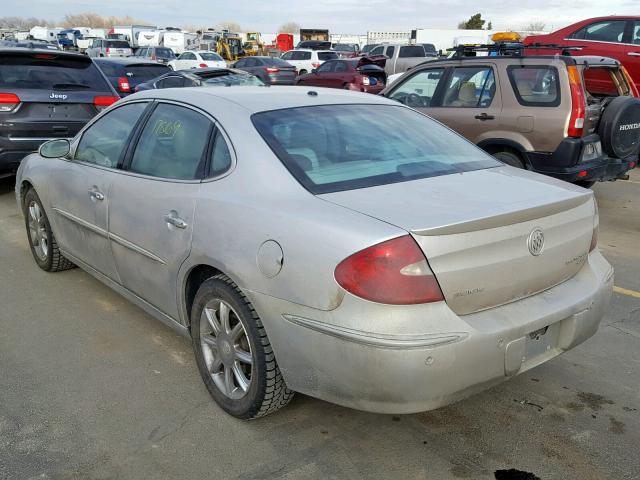 2G4WE567351212797 - 2005 BUICK LACROSSE C SILVER photo 3