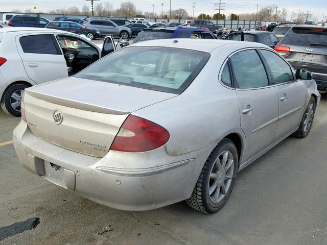 2G4WE567351212797 - 2005 BUICK LACROSSE C SILVER photo 4