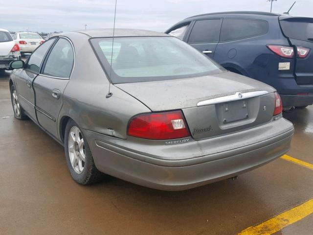 1MEFM53SX1A617778 - 2001 MERCURY SABLE LS GRAY photo 3