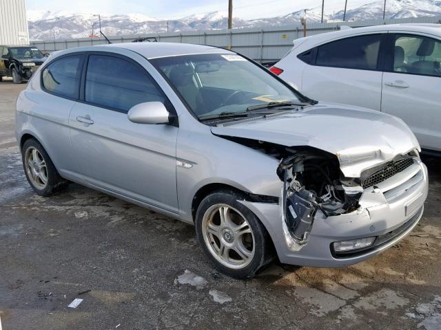 KMHCN36C07U038568 - 2007 HYUNDAI ACCENT SE SILVER photo 1