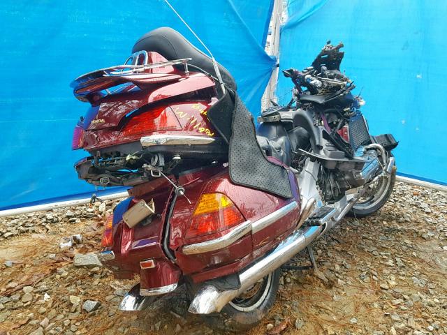 1HFSC47434A301593 - 2004 HONDA GL1800 A MAROON photo 4