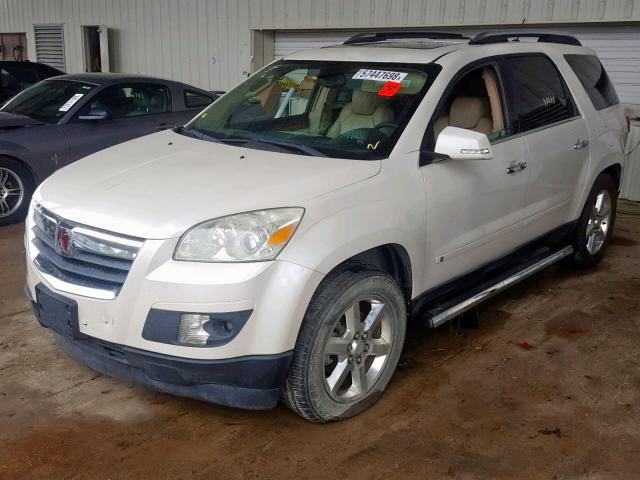 5GZER33778J128312 - 2008 SATURN OUTLOOK XR თეთრი ფოტო 2