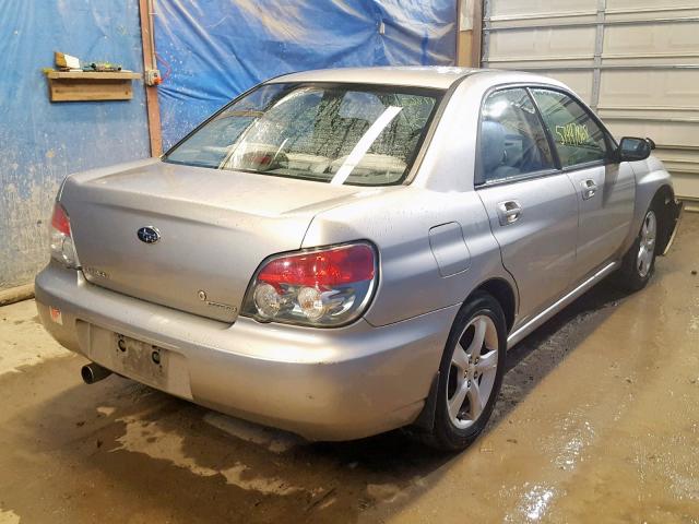 JF1GD67686H507986 - 2006 SUBARU IMPREZA 2. GRAY photo 4