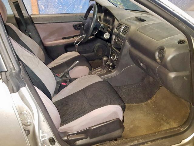 JF1GD67686H507986 - 2006 SUBARU IMPREZA 2. GRAY photo 5