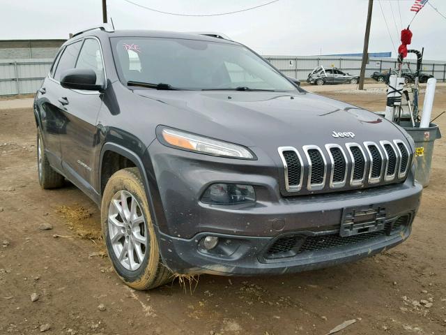 1C4PJMCS4FW529070 - 2015 JEEP CHEROKEE L BLACK photo 1