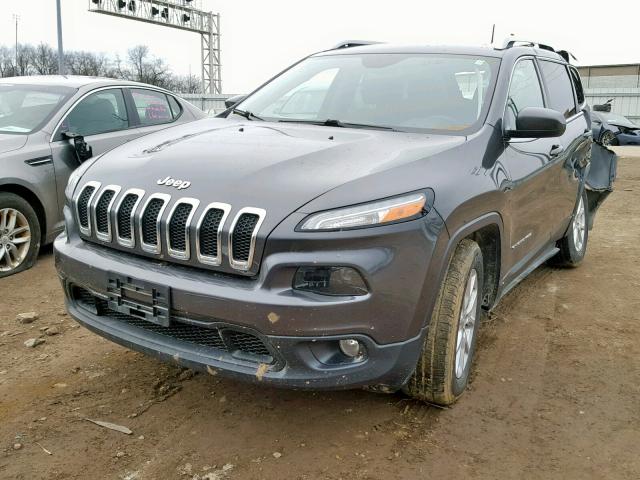 1C4PJMCS4FW529070 - 2015 JEEP CHEROKEE L BLACK photo 2