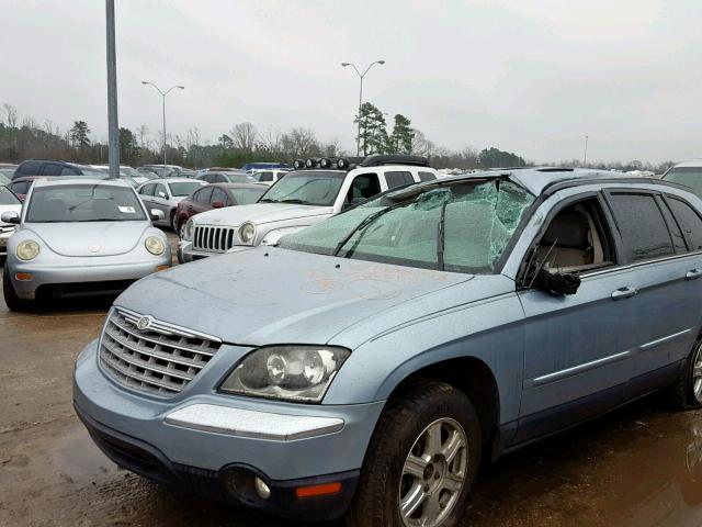 2C8GM68494R559568 - 2004 CHRYSLER PACIFICA SILVER photo 10