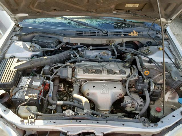 JHMCG567X2C001554 - 2002 HONDA ACCORD SE SILVER photo 7