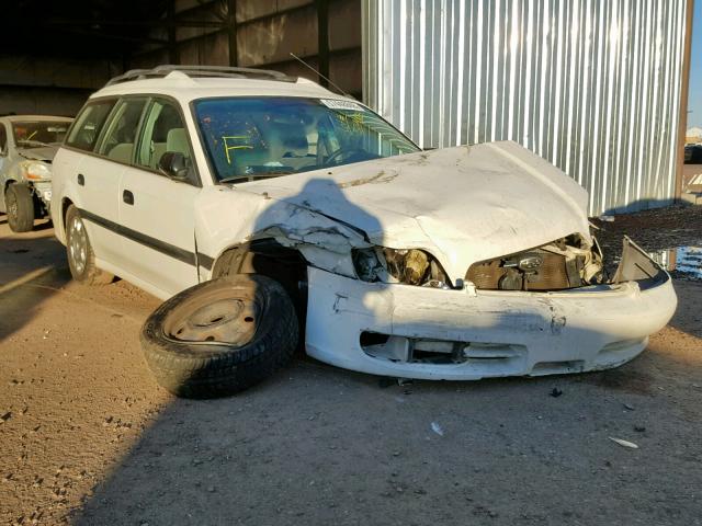 4S3BH635016303726 - 2001 SUBARU LEGACY L WHITE photo 1