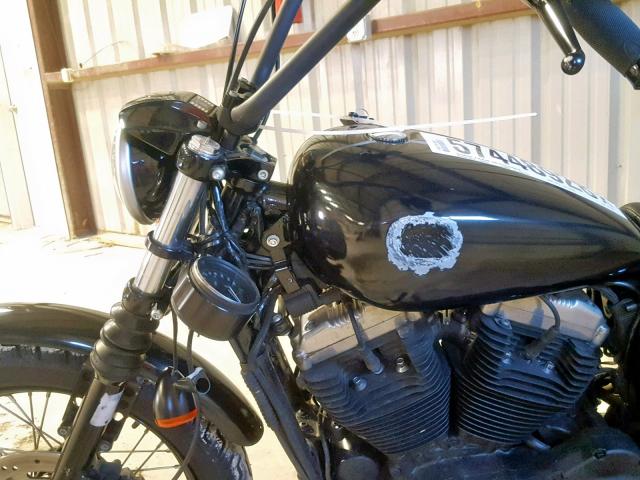 1HD1CZ3188K432466 - 2008 HARLEY-DAVIDSON XL1200 N BLACK photo 9