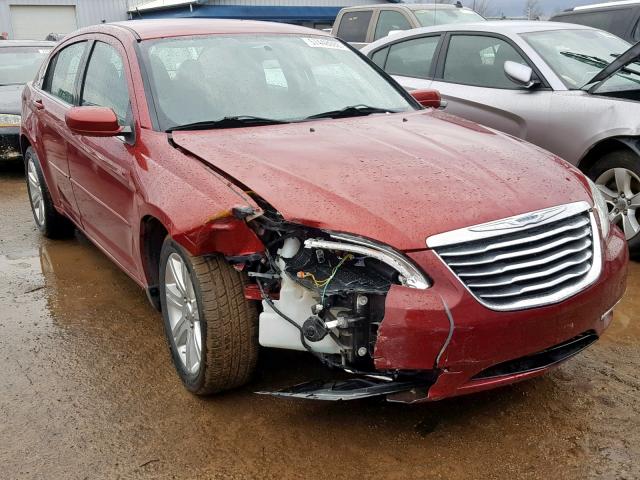 1C3CCBAB0CN207595 - 2012 CHRYSLER 200 LX MAROON photo 1