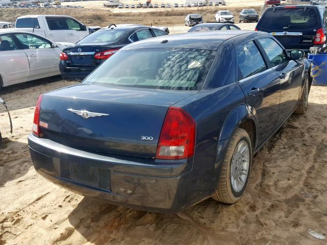 2C3KA43R17H884905 - 2007 CHRYSLER 300 BLUE photo 4