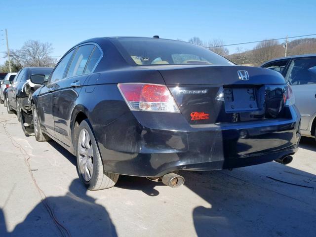 1HGCP3F84AA024791 - 2010 HONDA ACCORD EXL BLACK photo 3