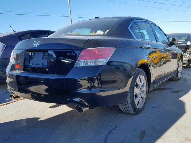 1HGCP3F84AA024791 - 2010 HONDA ACCORD EXL BLACK photo 4