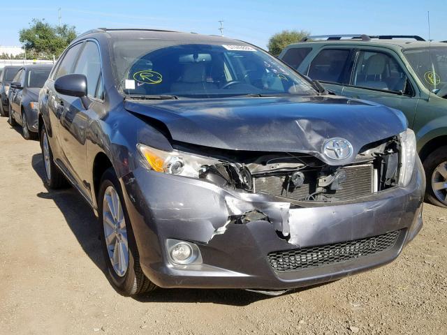 4T3ZA3BBXAU027479 - 2010 TOYOTA VENZA BASE GRAY photo 1