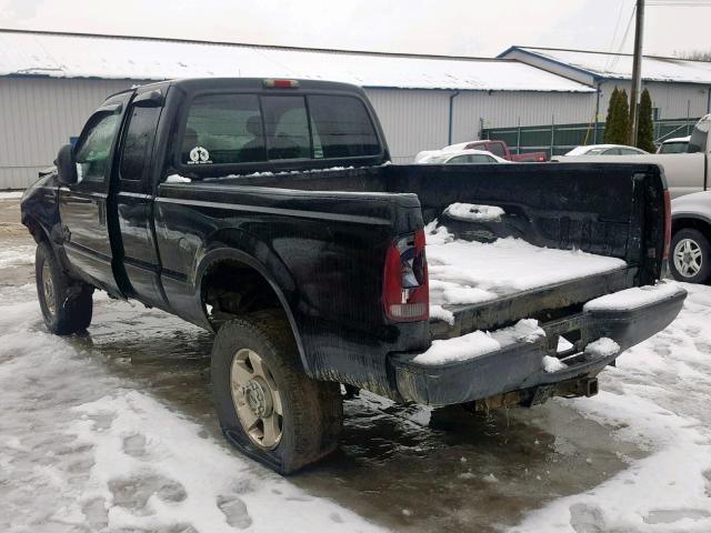 1FTWX31P36EA07913 - 2006 FORD F350 SRW S BLACK photo 3