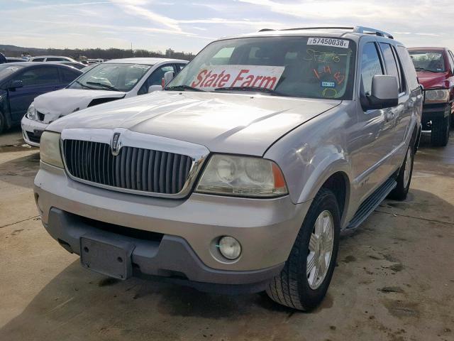5LMEU78H23ZJ48687 - 2003 LINCOLN AVIATOR 银色 照片 2