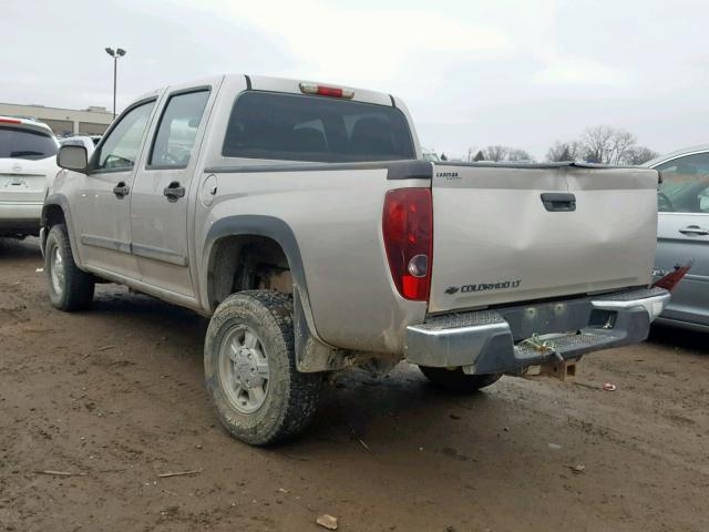 1GCDT13E178123758 - 2007 CHEVROLET COLORADO SILVER photo 3