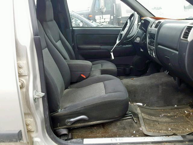 1GCDT13E178123758 - 2007 CHEVROLET COLORADO SILVER photo 5