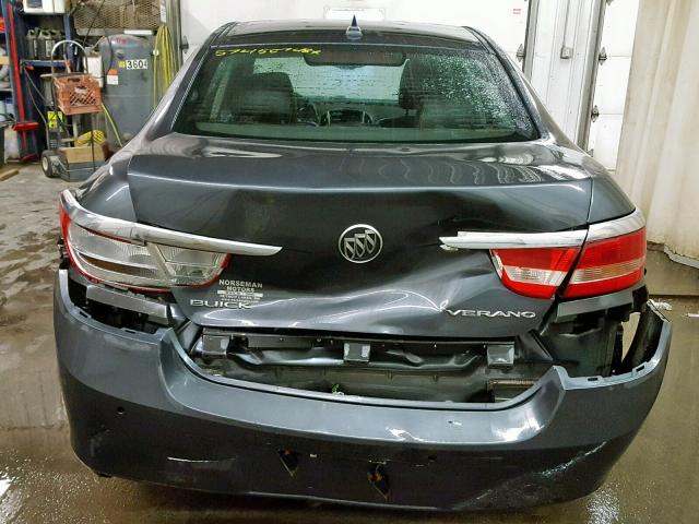 1G4PS5SK4D4231899 - 2013 BUICK VERANO GRAY photo 9