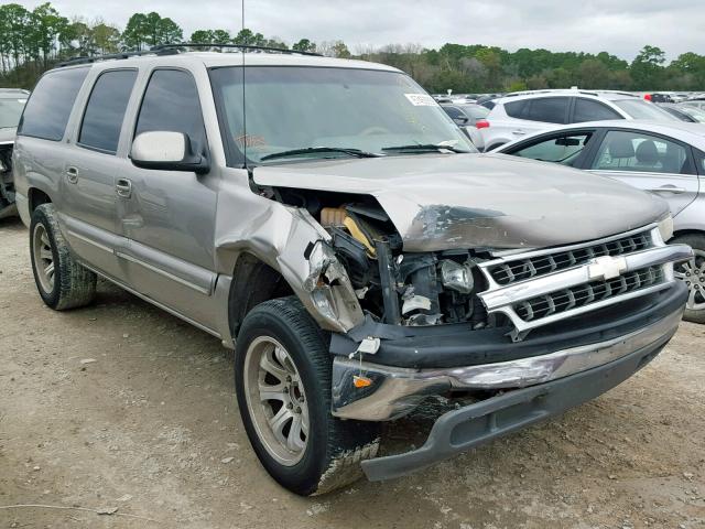 3GNEC16TX1G165885 - 2001 CHEVROLET SUBURBAN C TAN photo 1