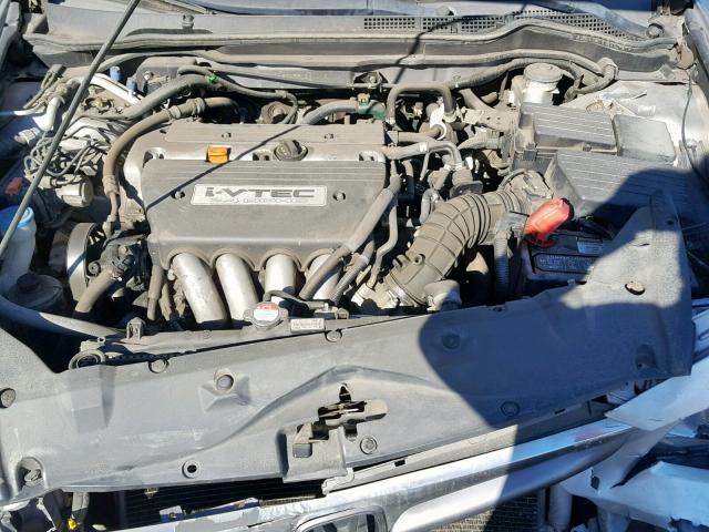 1HGCM56156A075117 - 2006 HONDA ACCORD VAL GRAY photo 7