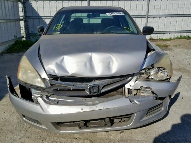 1HGCM56156A075117 - 2006 HONDA ACCORD VAL GRAY photo 9