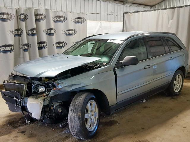 2A4GM68496R877723 - 2006 CHRYSLER PACIFICA T BLUE photo 2